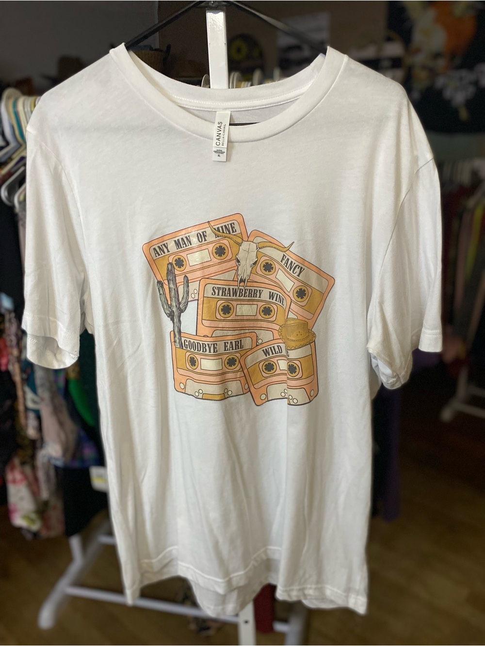 Dolly Parton, Shania Twain, Dixie Chicks - Retro Cassette Graphic Tee